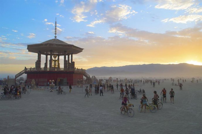 Archivo - Festival 'Burning Man', Nevada (EEUU), 2017