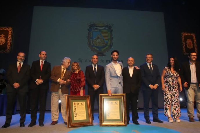 María Teresa Campos fue distinguida como hija adoptiva de la provincia de Málaga por la Diputación en el año 2017.