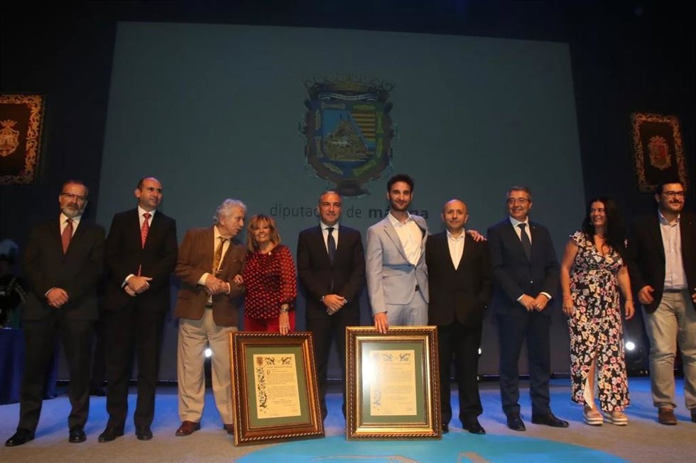 María Teresa Campos fue distinguida como hija adoptiva de la provincia de Málaga por la Diputación en el año 2017.