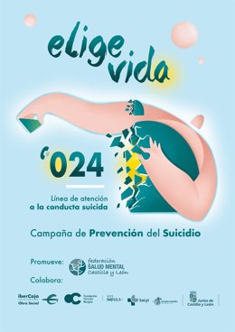 La Federación Salud Mental de CyL lanza la campaña 'Elige Vida' para concienciar sobre la prevención del suicidio