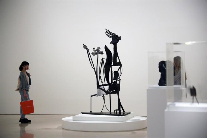 Archivo - Exposición 'Picasso escultor. Materia y cuerpo' en el Museo Picasso Málaga