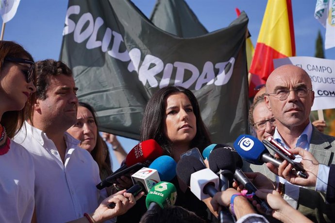 La portavoz parlamentaria de Vox, Pepa Millán.