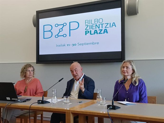 Presentación de Bilbao Zientzia Plaza 2023