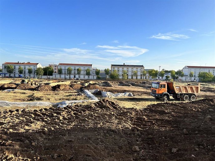 Obras de la Ciudad de la Infancia en Mérida