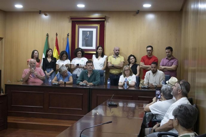 Encierro en el Ayuntamiento de Estepa