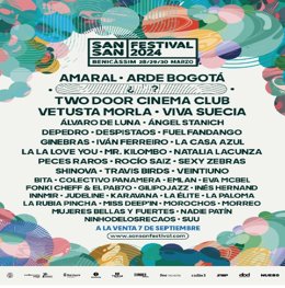 Cartel del SanSan Festival