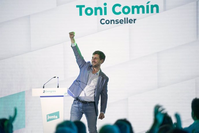 Archivo - L'eurodiputat de Junts Toni Comín