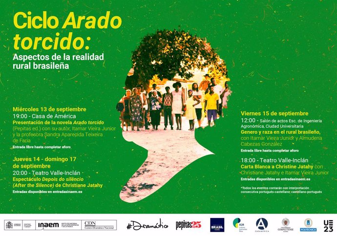 Cartel 'Ciclo Arado torcido'.