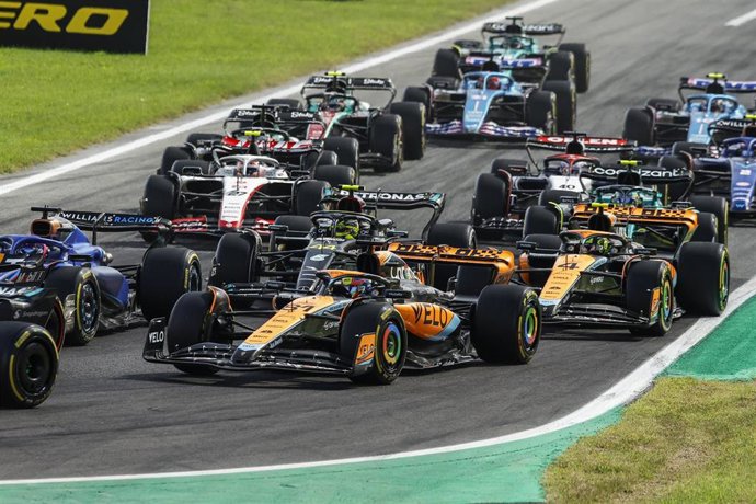Carrera de Fórmula 1 en el GP Italia 2023, en el circuito de Monza