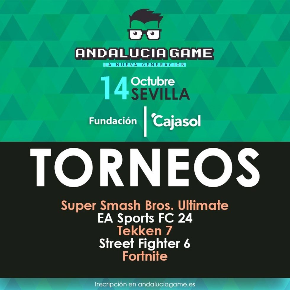 Detalle de uno de los carteles de la fiesta del videojuego.