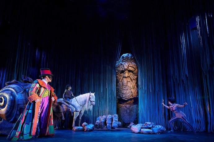 Archivo - Escena del musical 'La historia interminable'