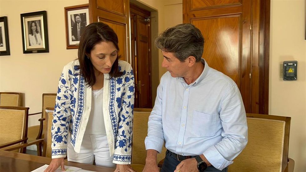 Mónica Moreno y José María Álvarez.