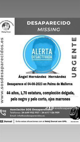 Desactivada la alerta de búsqueda