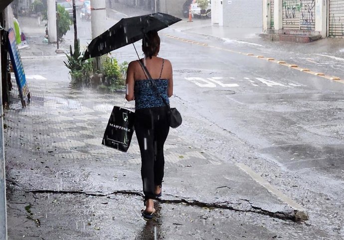 Archivo - Tormentas en Sao Paulo, Brasil