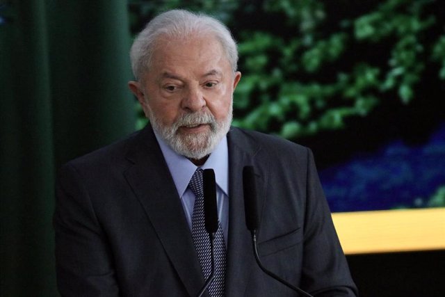El presidente de Brasil Luiz Inácio Lula da Silva 