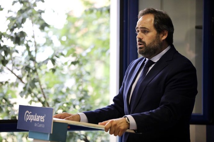 Archivo - El presidente del Partido Popular de Castilla-La Mancha, Paco Núñez