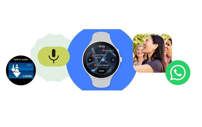 Google actualiza Wear OS introduciendo la opción de enviar mensajes de voz a través de Google Mensajes, entre otras novedades.