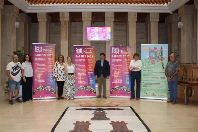 Presentación de la Feria en los barrios de Albacete