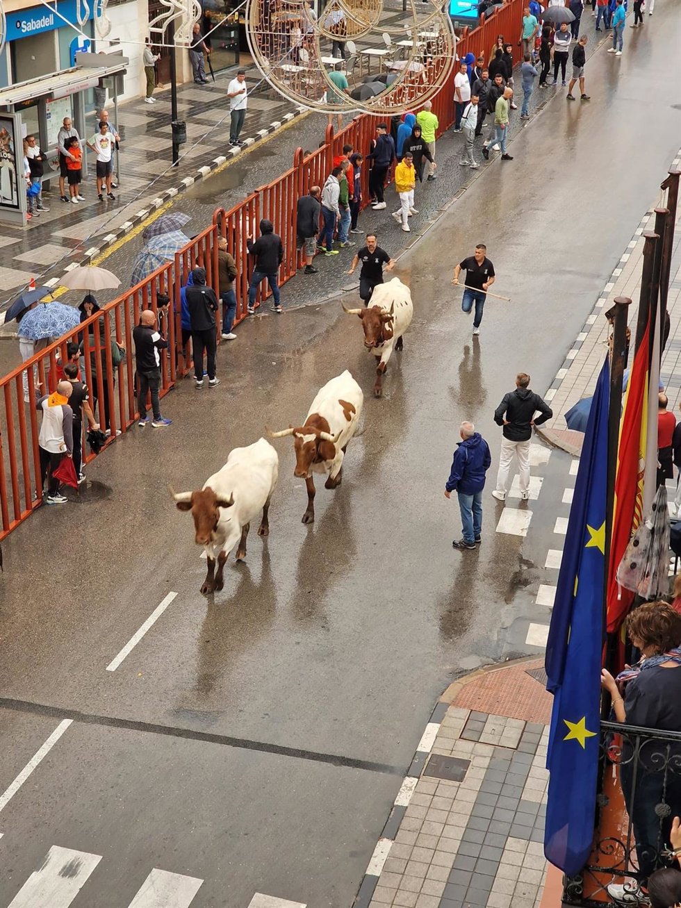 Uno de los encierros de Arganda del Rey