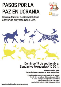 Cartel de la carrera.