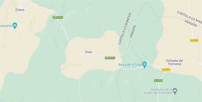 Imagen de Orea en Google Maps