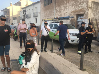 Un incendio provoca pequeñas explosiones en Calaho