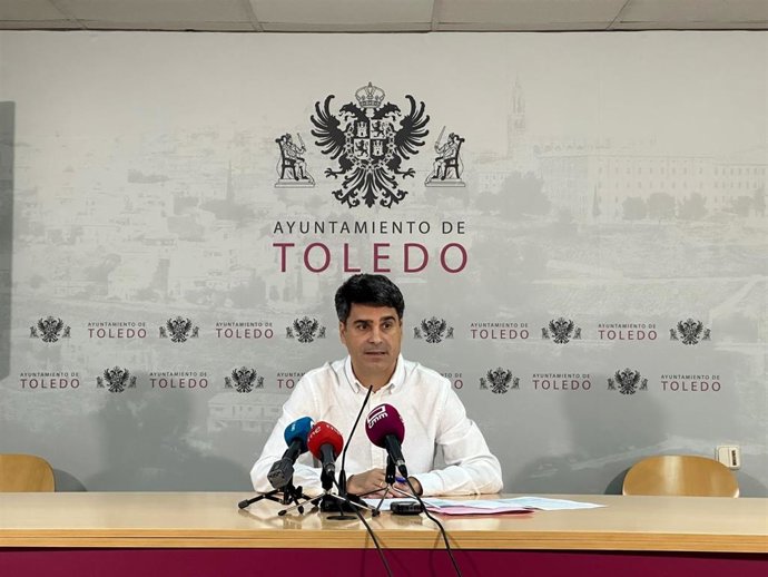 El portavoz del Ayuntamiento de Toledo, Juan José Alcalde