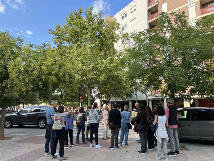 El Ayuntamiento de Zaragoza ofrece itinerarios guiados por la ciudad para aprender sobre adaptación al cambio climático