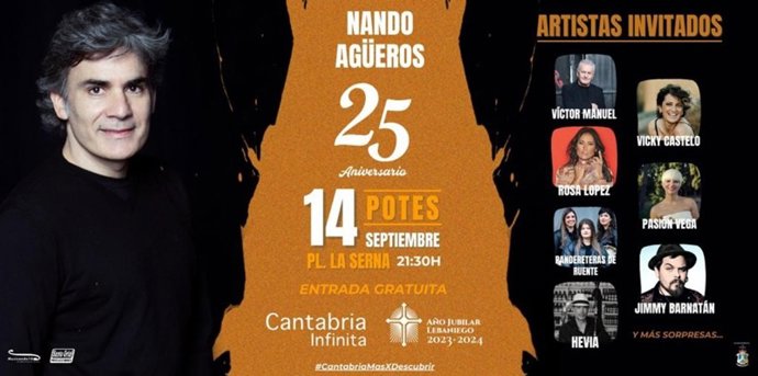 Cartel del concierto.