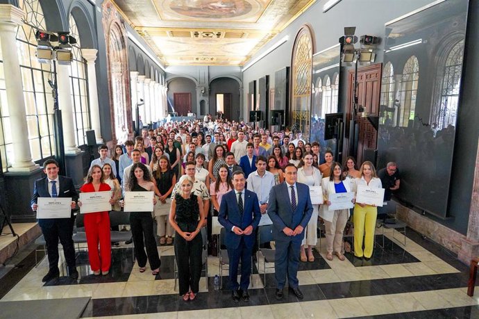 Reconocimiento a los mejores expedientes académicos de Andalucía