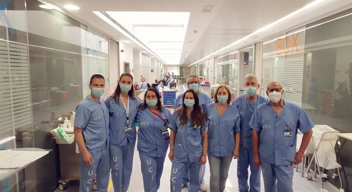 Profesionales responsables del circuito de formación continua en Cuidados Críticos para Enfermería.