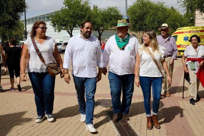 El presidente del PP de C-LM, Paco Núñez, en El Casar