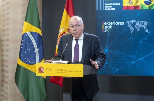 Archivo - El ministro de Relaciones Exteriores brasileño, Mauro Vieira