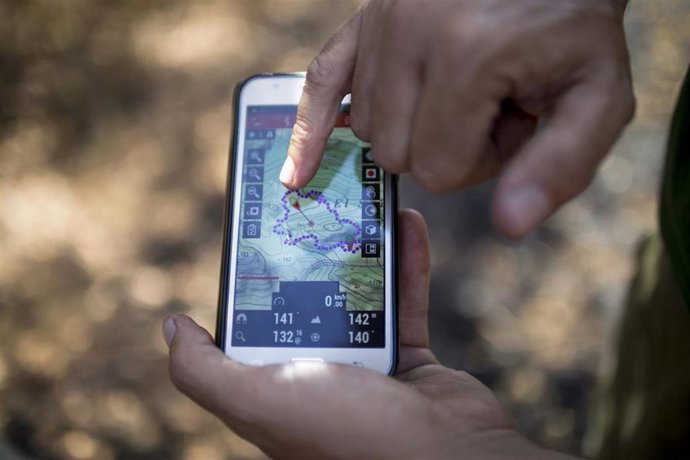 Sistema GPS para la medición de incendios