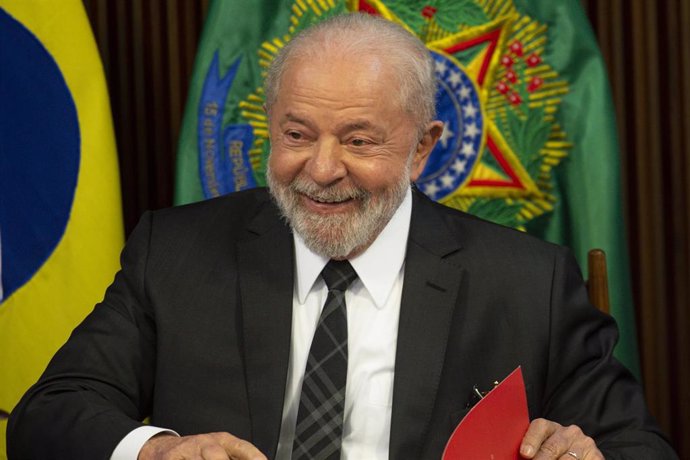 Archivo - El presidente de Brasil, Luiz Inácio Lula da Silva