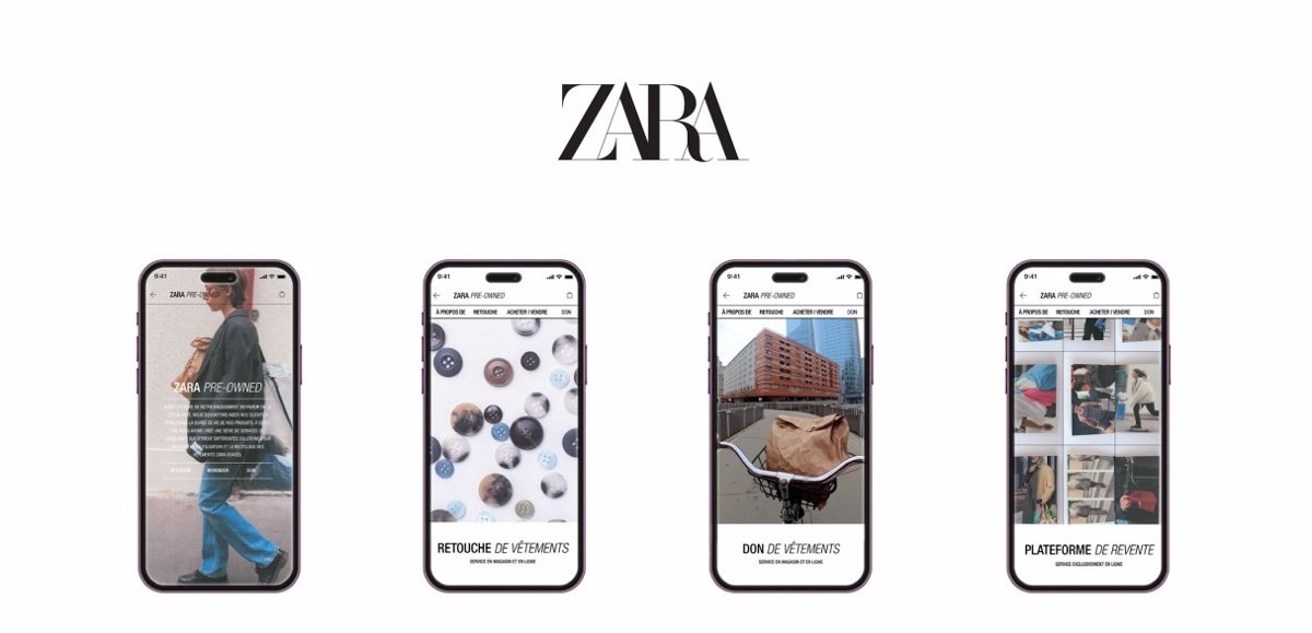 Zara lança plataforma para vender roupa em segunda mão no mercado francês -  Expresso