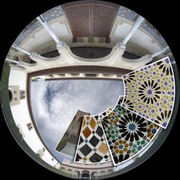 Archivo - Escher se inspira en las figuras geométricas de la Alhambra