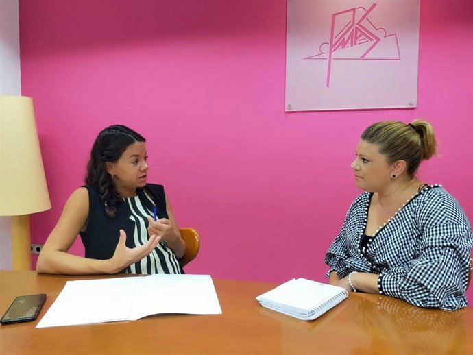 María Segovia y Cristina Sort.