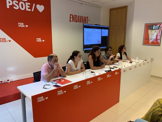 Los Socialistas de Mallorca en la jornada de trabajo de alcaldes y regidores de la isla