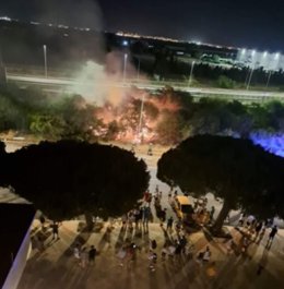 Detenido el presunto autor de iniciar un incendio en una zona de vegetación del Río San Pedro