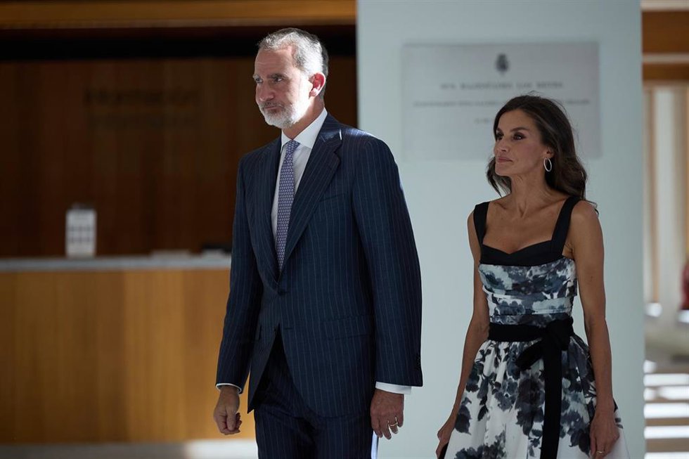 Archivo - El Rey Felipe VI de España y la Reina Letizia de España.