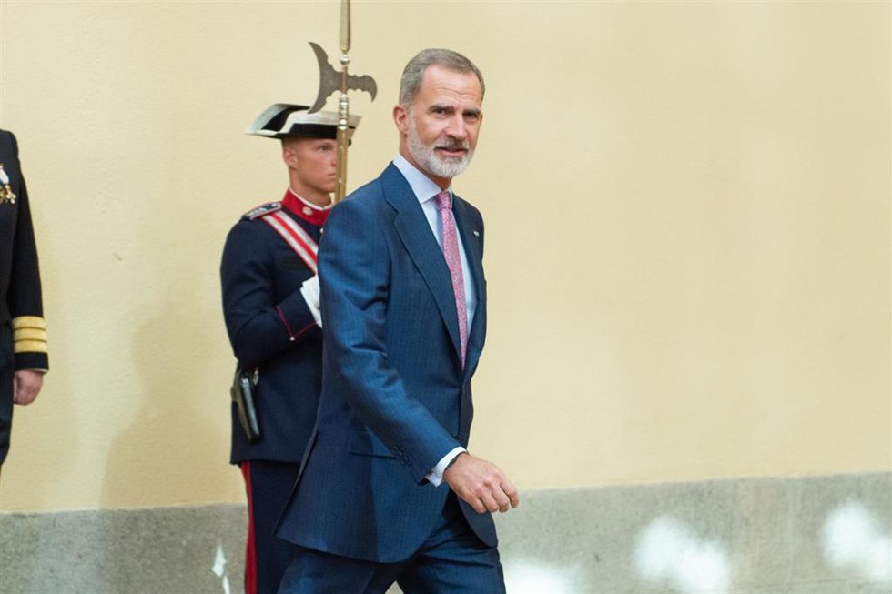 Archivo - El Rey Felipe VI