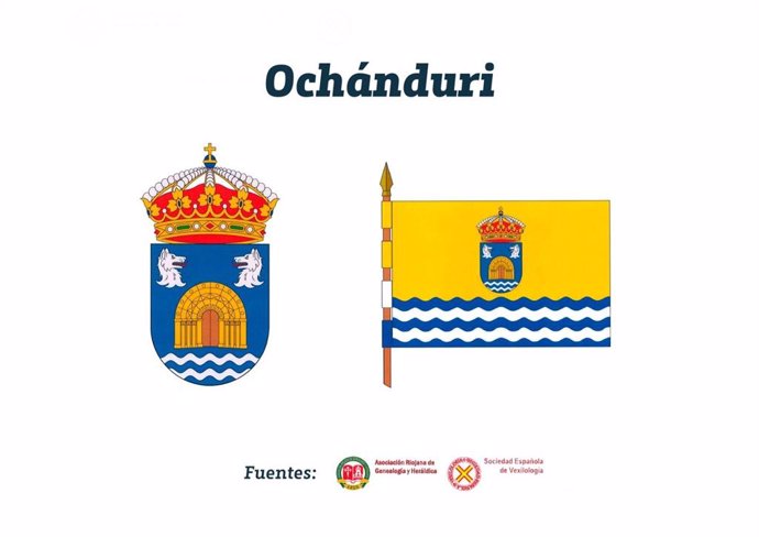 El Consejo de Gobierno aprueba el escudo y la bandera de Ochánduri