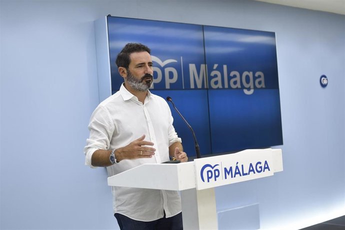 El secretario general del PP de Málaga, José Ramón Carmona.