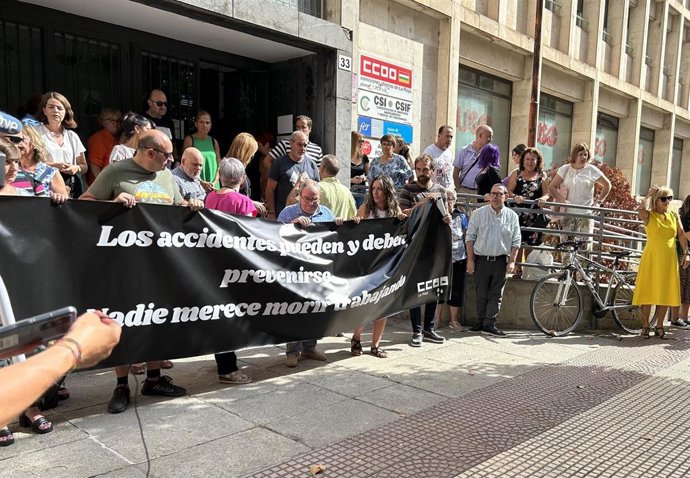 Concentración por una trabajadora fallecida en el Ecoparque