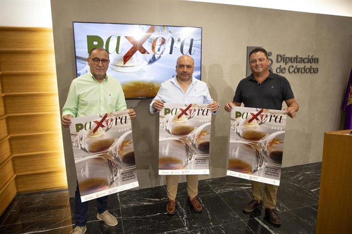 Presentación de la Feria del Vino Dulce Pedro Ximénez Paxera 2023 de Montemayor.