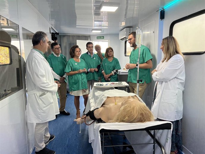 Presentación de la Unidad Móvil de Simulación Iavante.