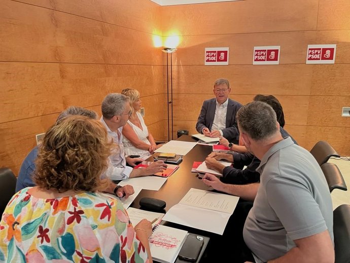 Reunión de dirección del Grupo Parlamentario Socialista