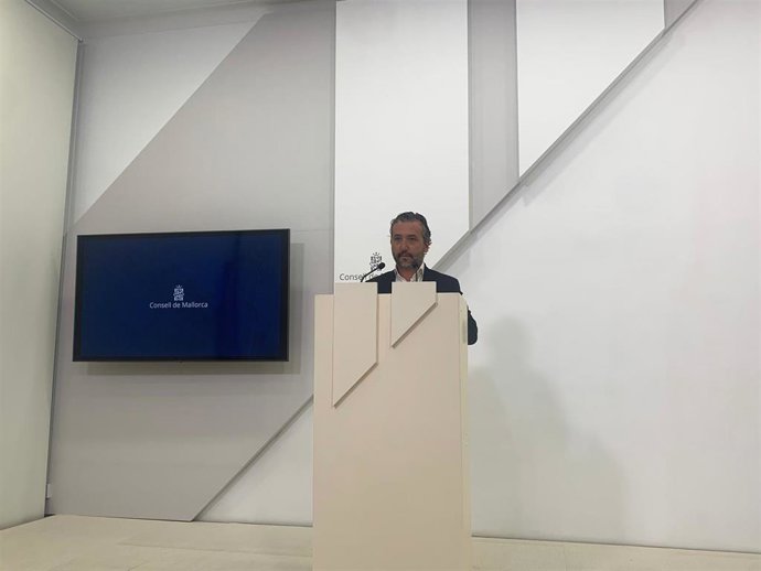 El conseller de Territorio, Movilidad e Infraestructuras del Consell de Mallorca, Fernando Rubio.