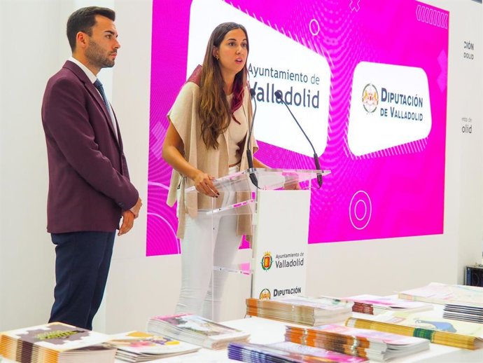 Ayuntamiento y Diputación de Valladolid presentan el expositor que comparten en la 88 edición de "Feria"